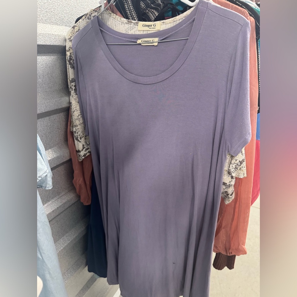 Purple Dress- Size Large